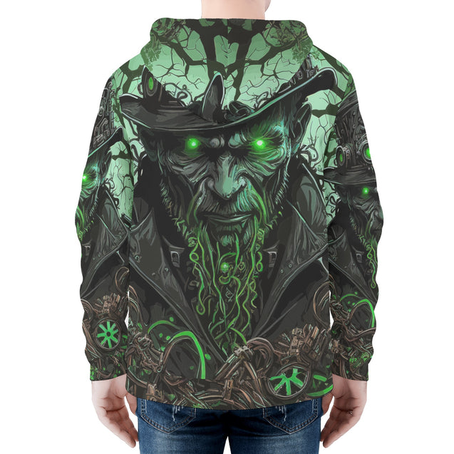 Men's All Over Print Zip Hoodie - Cannon Custom Printing