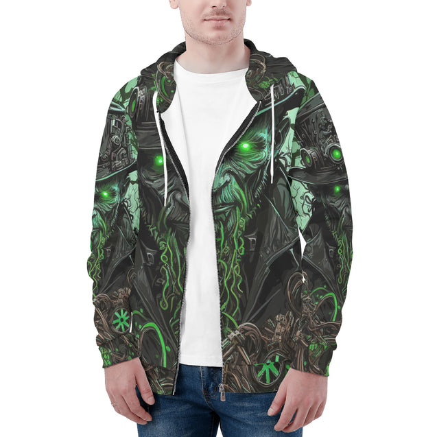 Men's All Over Print Zip Hoodie - Cannon Custom Printing