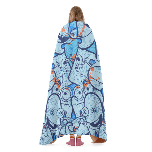 Printed Hooded Blanket - Cannon Custom Printing