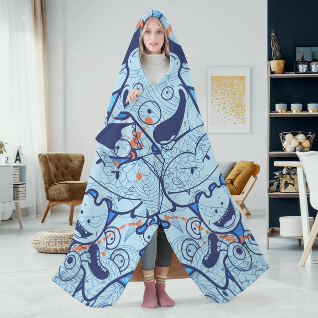 Printed Hooded Blanket - Cannon Custom Printing