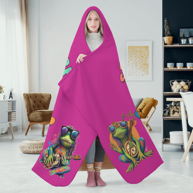 Printed Hooded Blanket - Cannon Custom Printing