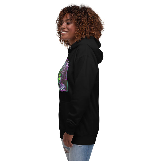 Creepy Medusa - Unisex Premium Hoodie | Cotton Heritage M2580 - Cannon Custom Printing