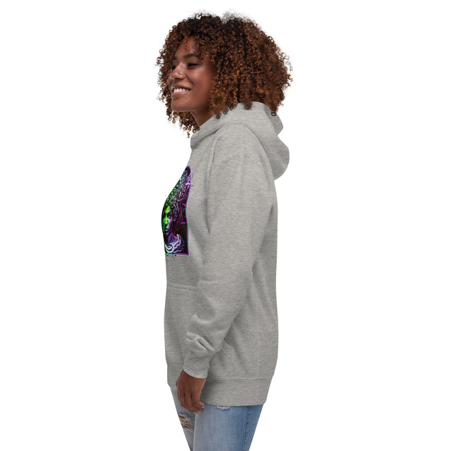 Creepy Medusa - Unisex Premium Hoodie | Cotton Heritage M2580 - Cannon Custom Printing