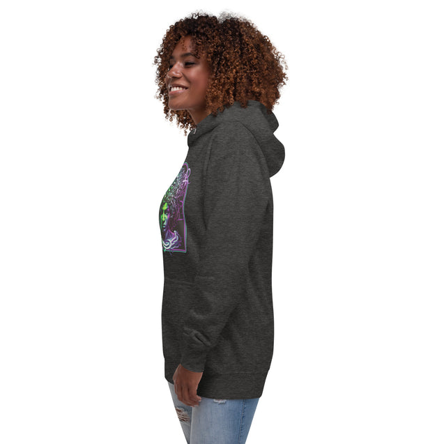 Creepy Medusa - Unisex Premium Hoodie | Cotton Heritage M2580 - Cannon Custom Printing