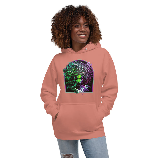 Creepy Medusa - Unisex Premium Hoodie | Cotton Heritage M2580 - Cannon Custom Printing