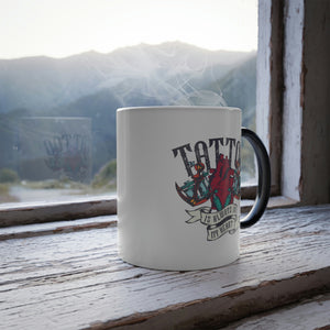 Tattoo is always in my heart 11oz Color Morphing Mug - Cannon Custom Printing